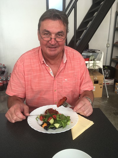 Céklafasírt áfonyás salátával (Csankó Zoltán)