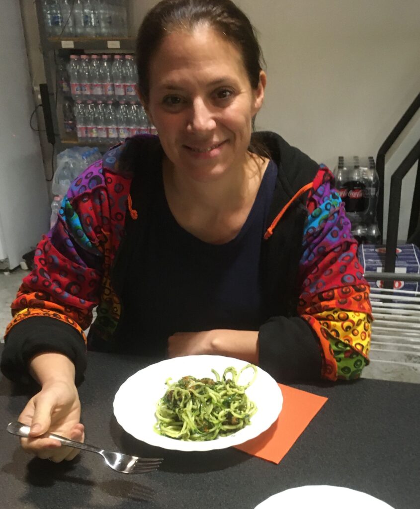 Cukkini spagetti (Szinetár Dóra)