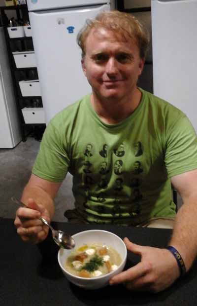 Kovászos uborka leves (Lackfi János)