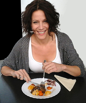 Borjúmáj karamellizált gyümölcsökkel (Polyák Lilla)