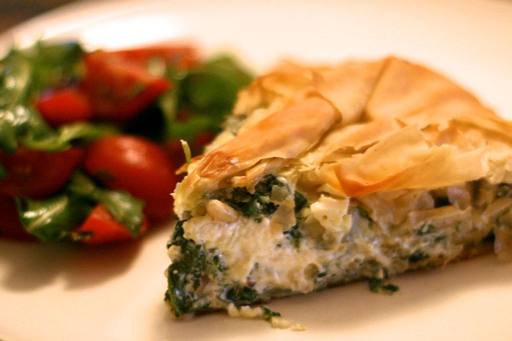 Görög spenótos fetás rétes (Pokorny Lia)