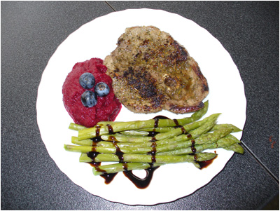 Bárány wasabis céklával (Csankó Zoltán)