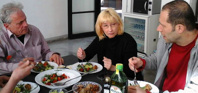 Szilvásgombóc leves Kulka Jánosnak és Mics Bálint András